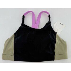 NWT prAna Baja Bound Swim Top Tankini Color Block Bikini Top Sustainable XS Boho